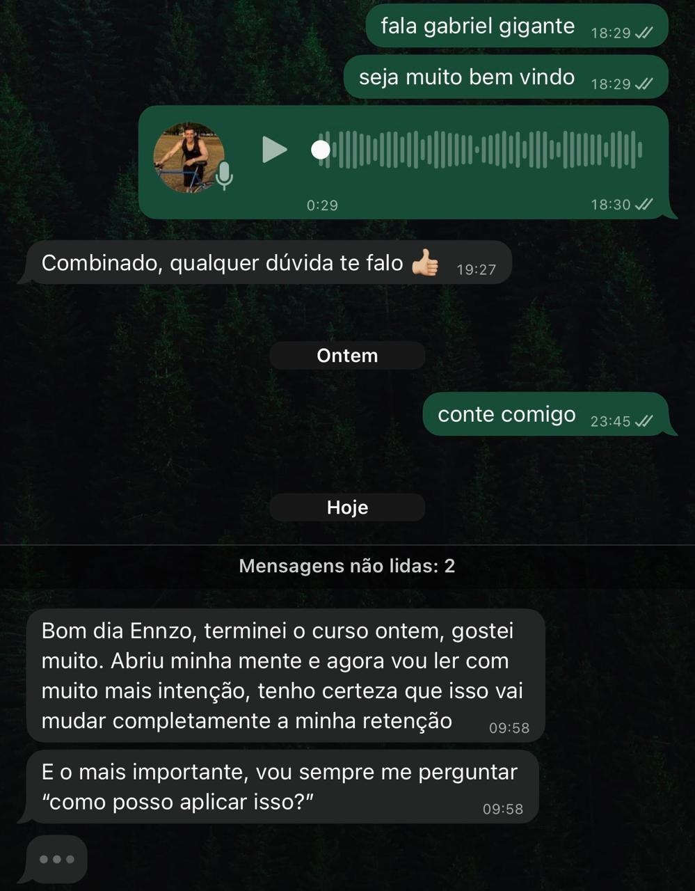 Depoimento de aluno do Leitura Inesquecível