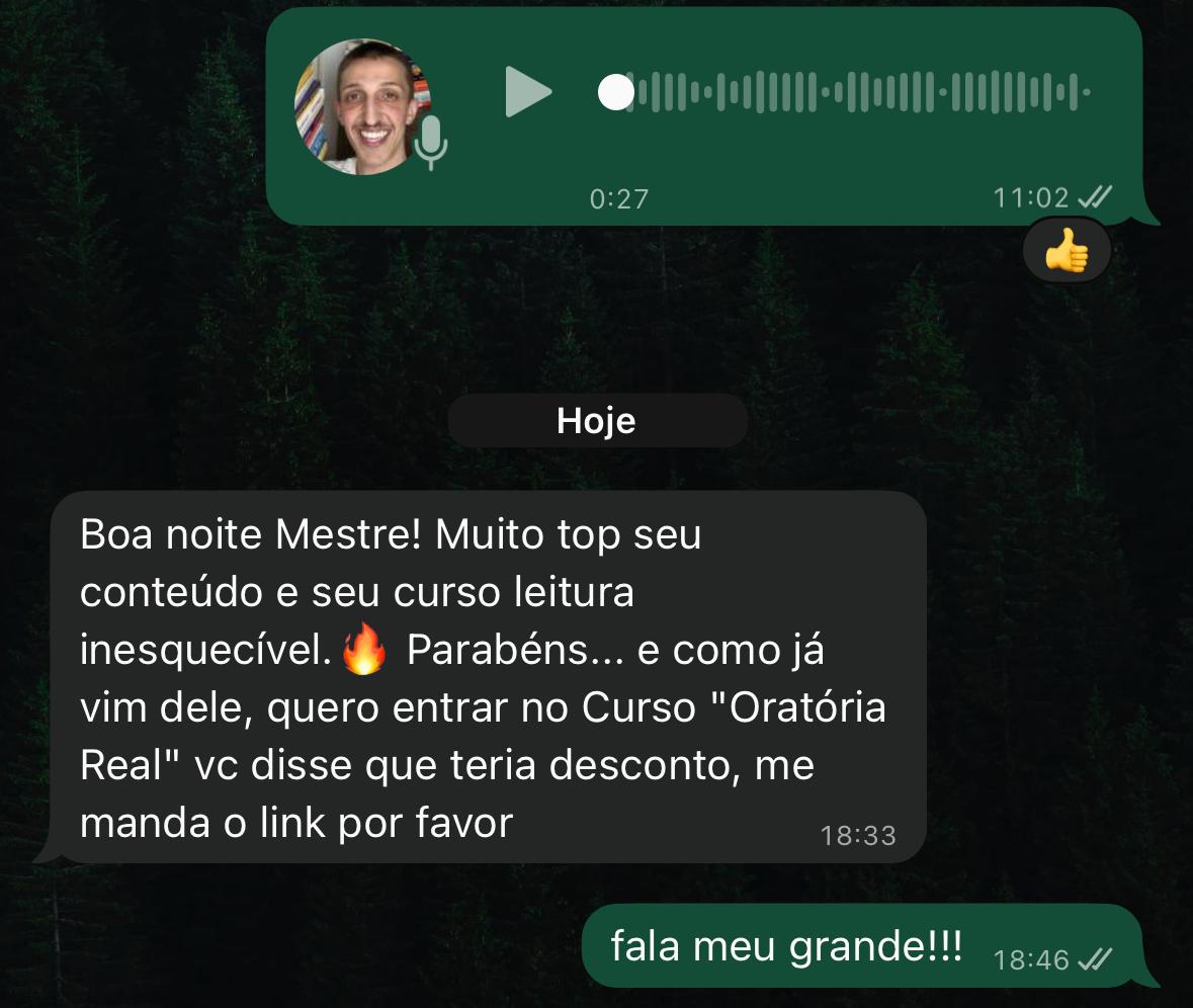 Depoimento de aluno do Leitura Inesquecível
